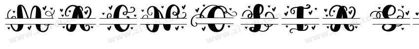 MAGNOLIA SCRIPTMEDIU字体转换